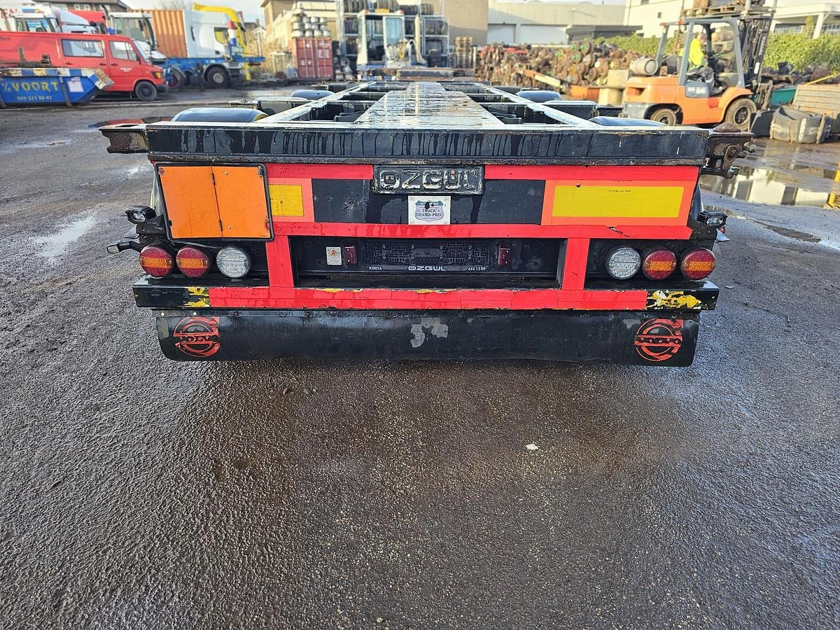 OZGUL GA08XS1 | 2 X EXTENDIBLE CHASSIS | GERMAN TRAILER| SAF DISC.| 3 PIECES. 2018 image 3