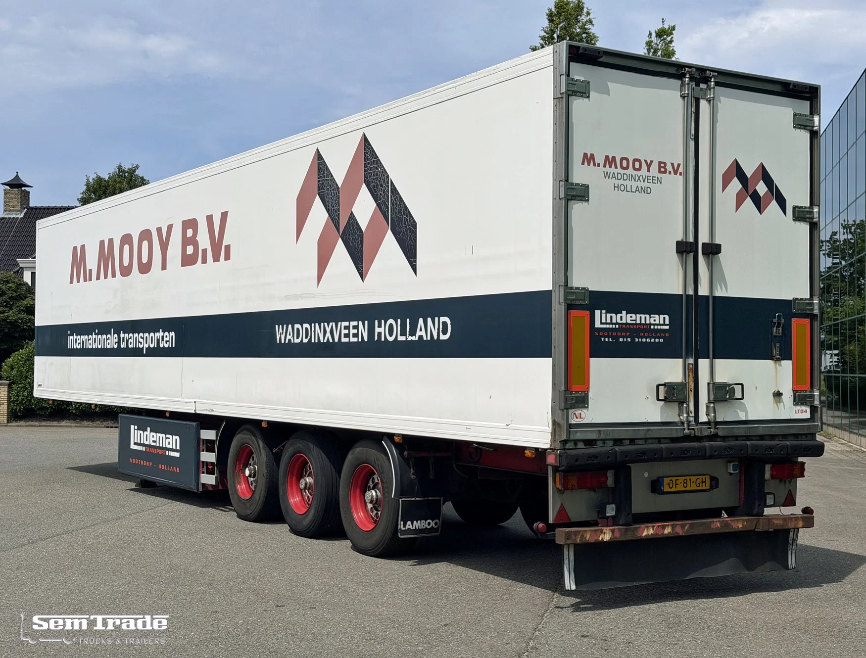 Pacton 1997 - SOR ISOLATED BOX CARRIER MAXIMA 1300 WITH 6040 ENGINE HOURS DRUM BRAKES HOLLAND-TRAILER obrázek 3