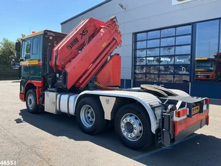 DAF FTN 105 XF 460 6x2 Hiab 60 Tonmeter laakraan 2010 afbeelding 3 miniatuur