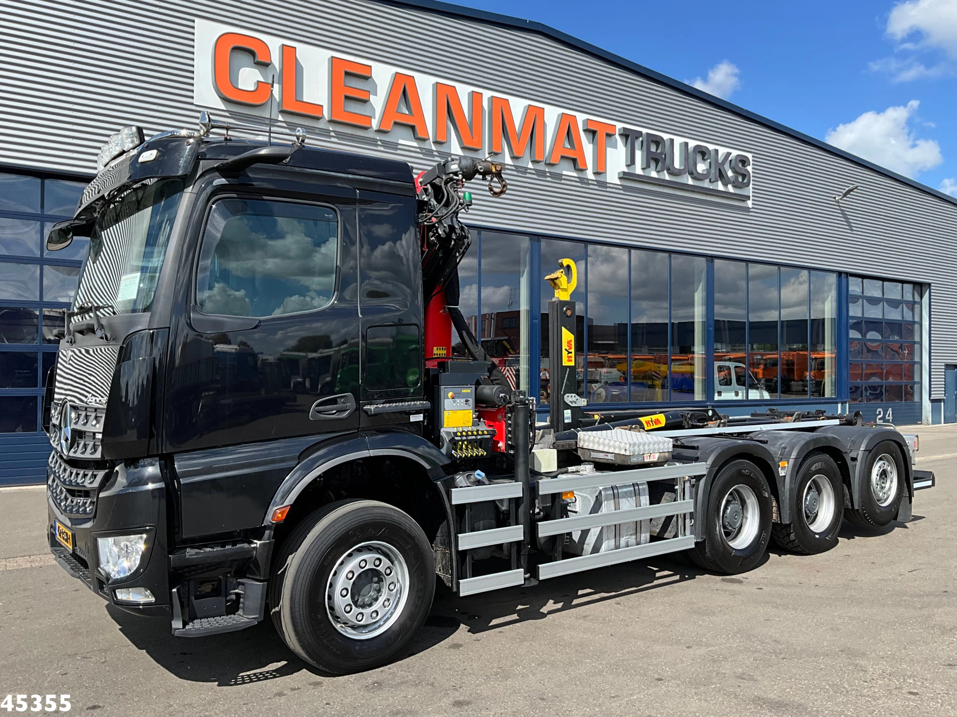 Mercedes-Benz Arocs 3540 8x4 Euro 6 Palfinger 19 Tonmeter laadkraan Just 119.021 Km! 2021 imagen 2