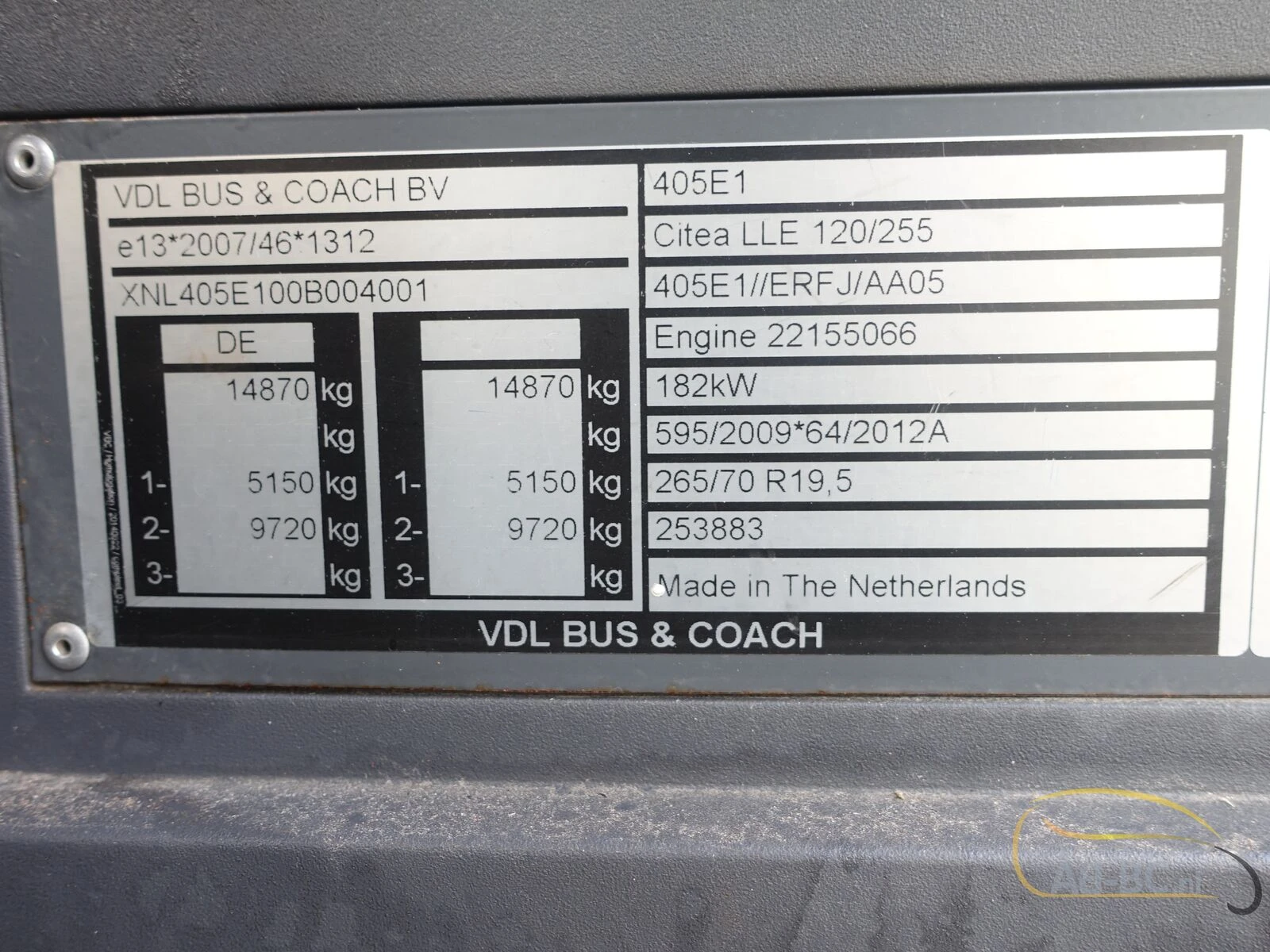 VDL Citea LLE-120.255 - 38 seats, 46 standees, 1 wheelchair, Euro 6 2015 afbeelding 21