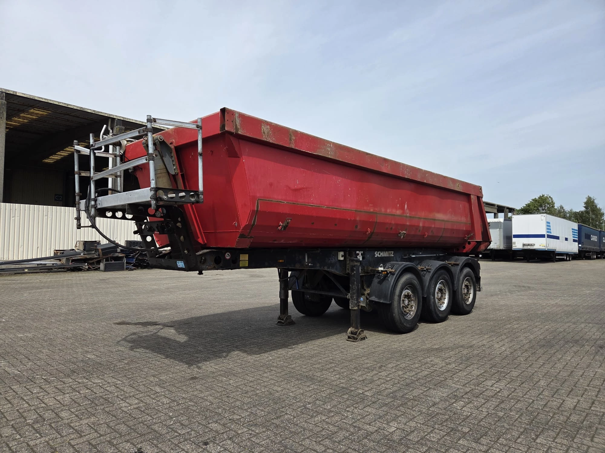 Schmitz Cargobull 2008 - SKI 24 HARDOX NEW FLOOR NL TRAILER afbeelding 1