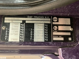 DAF FAN CF 290 Geesink 18m³ Just 165.848 km! 2015 - N/A image 24