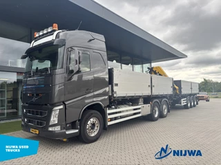Volvo FH 2017 - 500 6x2/4 HIAB X-HIPRO 192 E-2 I.C.M. KEMPF THKD-24 AANHANGER imagen 1