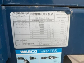 Broshuis 3 X 4AOU-58 2016 - N/A bild 24