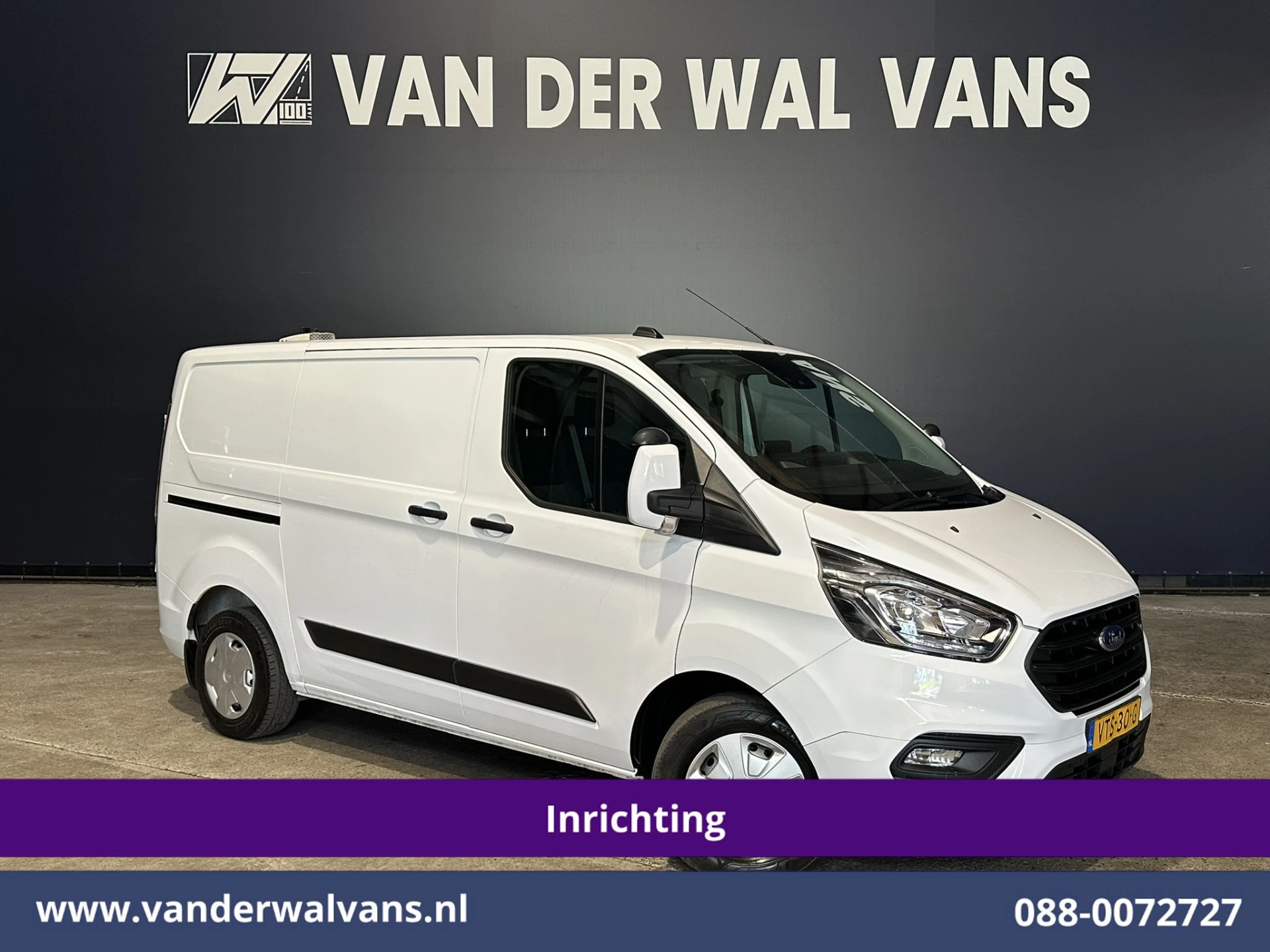 Ford Transit Custom 2023 - 2.0 TDCI L1H1 Inrichting Euro6 Airco | Camera | LED | Cruisecontrol | Stoelverwarming | 2500kg Trekhaak afbeelding 1