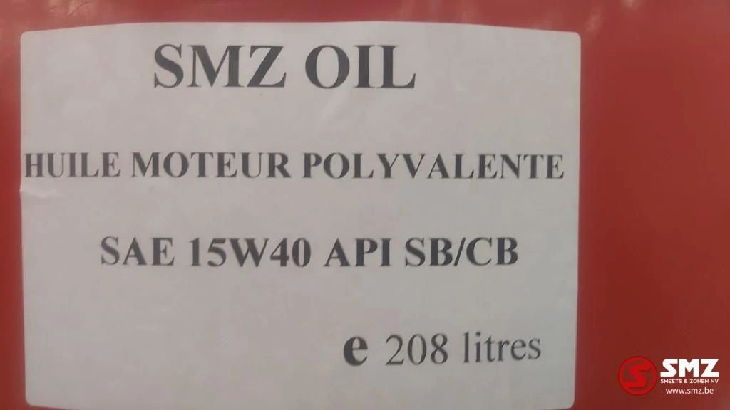 SMZ - Smz motor olie 15w40 208l immagine 3