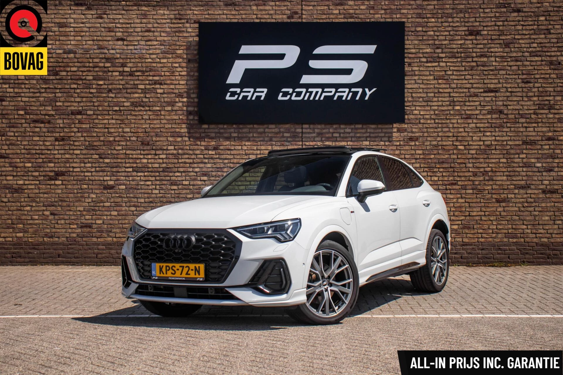 Audi Q3 2021 - 45 TFSI e 3x S-Line, VOL!, Pano, Leder, B&O, Ambient afbeelding 1