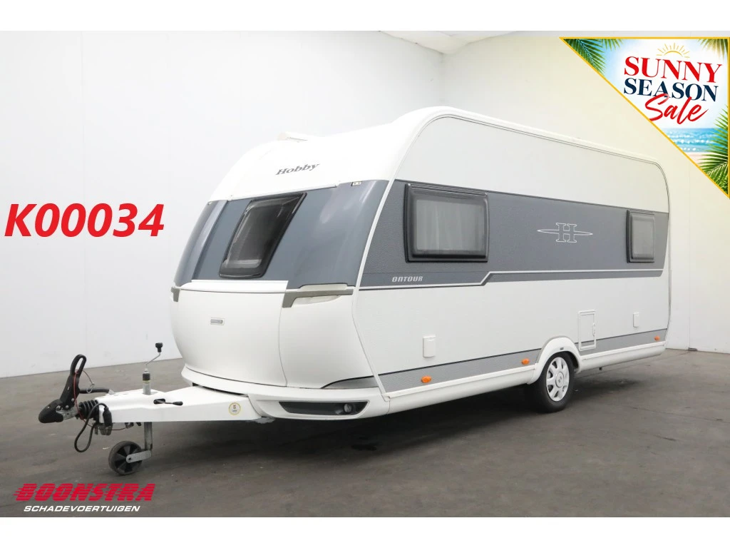 Hobby 460 DL 2020 - ON TOUR Single Beds Kachel Toilet afbeelding 1
