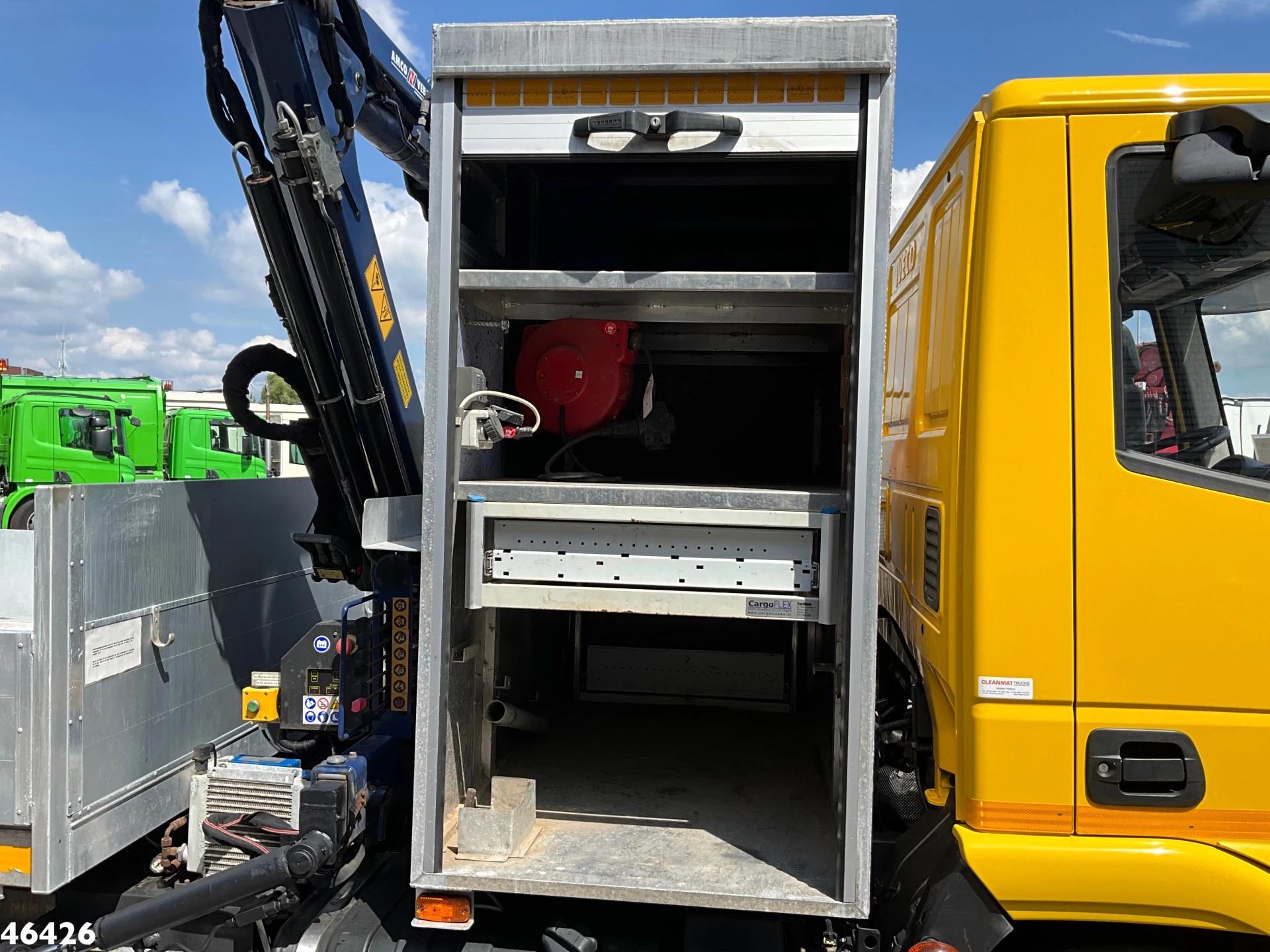 Iveco Eurocargo 2014 - ML100E19 Euro 6 Amco Veba 5 Tonmeter laadkraan Just 146.575 km! zdjęcie 10