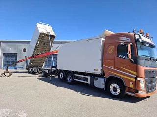 Volvo FH 2015 - FH4-500 / VEB+ / I-PARKCOOL / PALFINGER EPSILON E75Z / 20METER / SAMRO TIPPER / ALUMINIUM BOX / FRIDGE / AUTOMATIC / EURO-6 / 2015 imagen 3