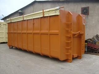 Gemakbak spanten container met afdekzeil obrázek 2 náhled