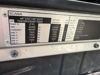 Scania G 2013 - G440 8X2 MET FASSI F5602.25 MET 2 AS AANHANGER image 24
