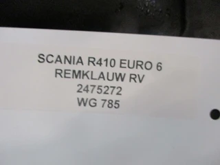 Scania - R410 2475272 REMKLAUW RV / RA EURO 6 MODEL 2020 obrázek 2 náhled