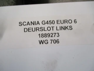 Scania - G450 1889273 DEURSLOT LINKS EURO 6 afbeelding 2 miniatuur