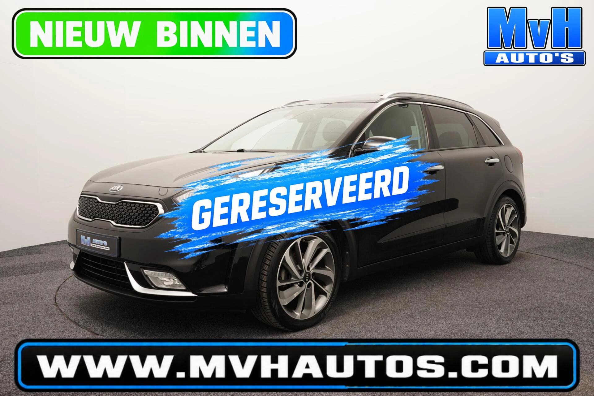 Kia Niro 2018 - 1.6 GDi Hybrid Edition|CAM|STUUR/STOEL.VERW|TREKHAAK imagen 1