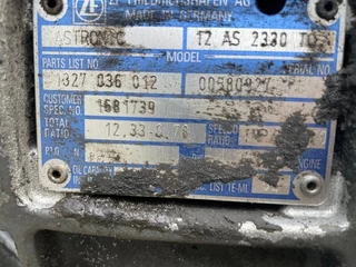 DAF N/A - 1681739 ZF 12AS2330 TO RATIO 12,33-0,78 imagen 3