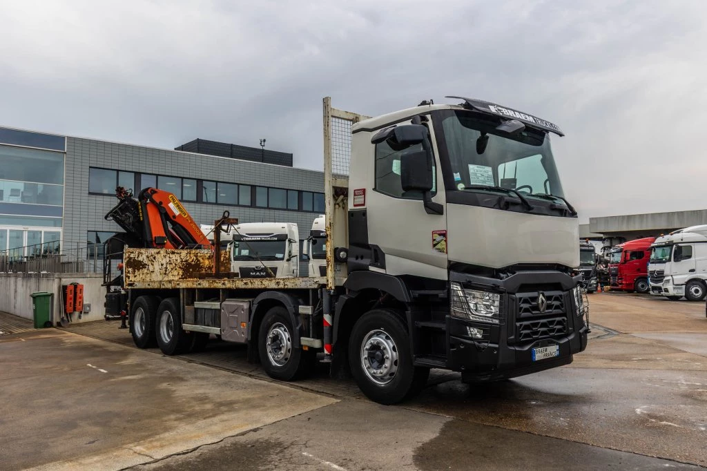 Renault 2014 - C 380 DXI+Palfinger 26 T/m+5EXT. immagine 8
