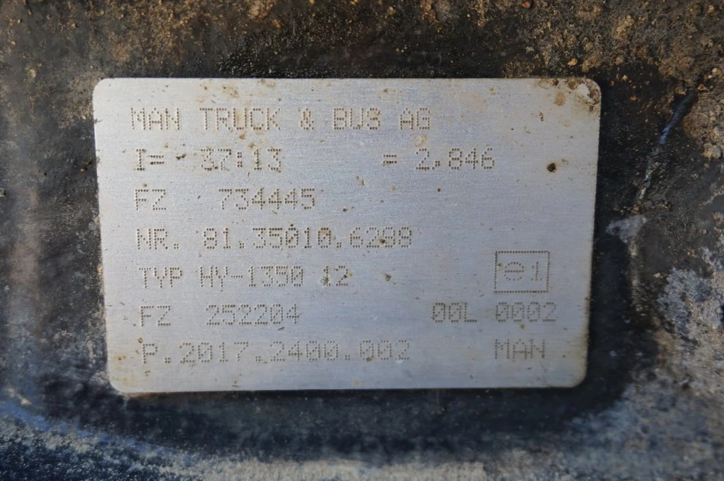 MAN 2019 - HY-1350-12 37/13 I=2.846 Bild 3