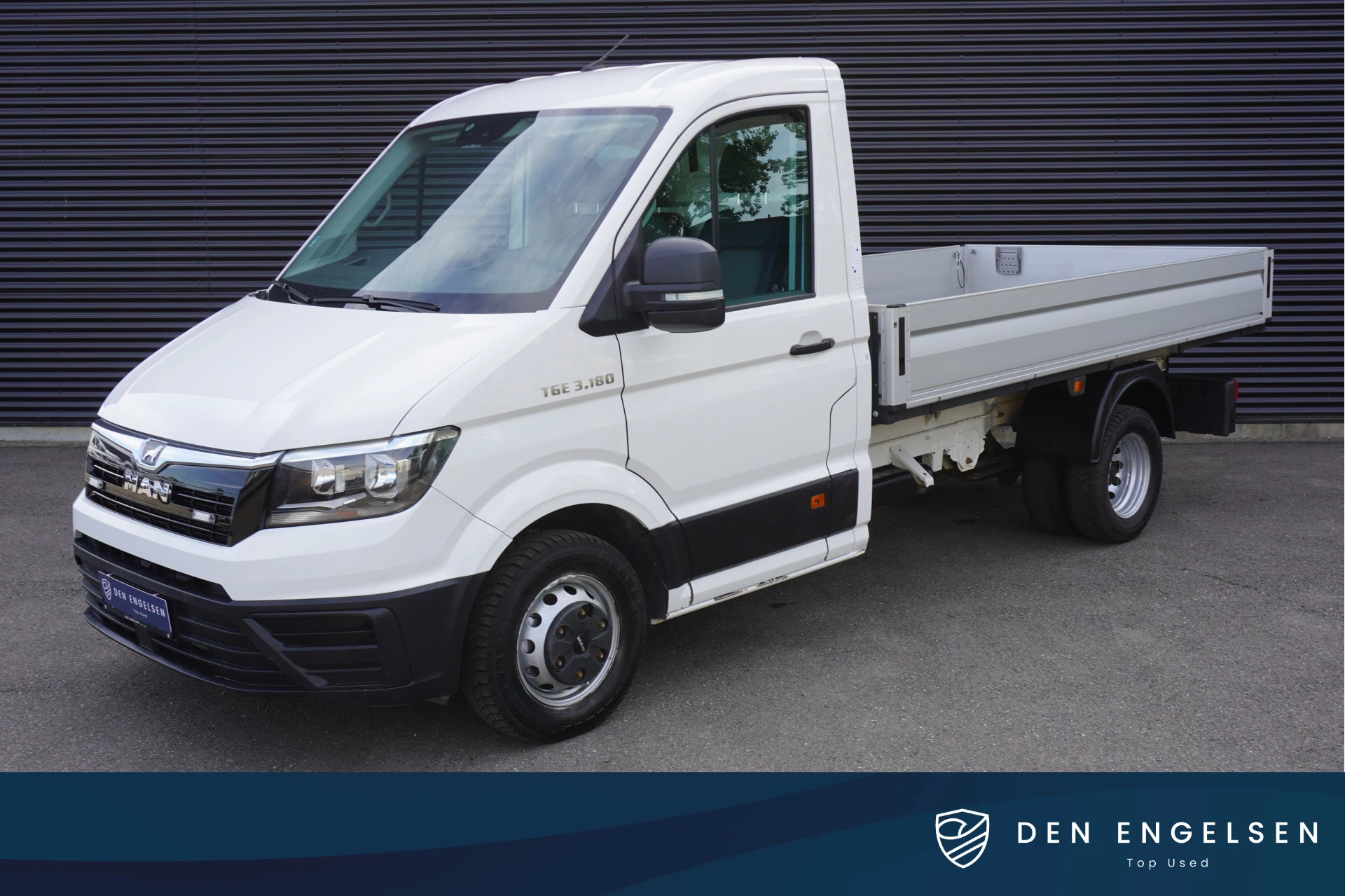 MAN TGE 2020 - 180pk Automaat Dubbellucht open laadbak Tacho Cruise control afbeelding 1
