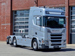 Scania R 2019 - R650 V8 NGS Highline 6x2*4 - Chassis - 4.35WB - Retarder - Full air - Leather te koop