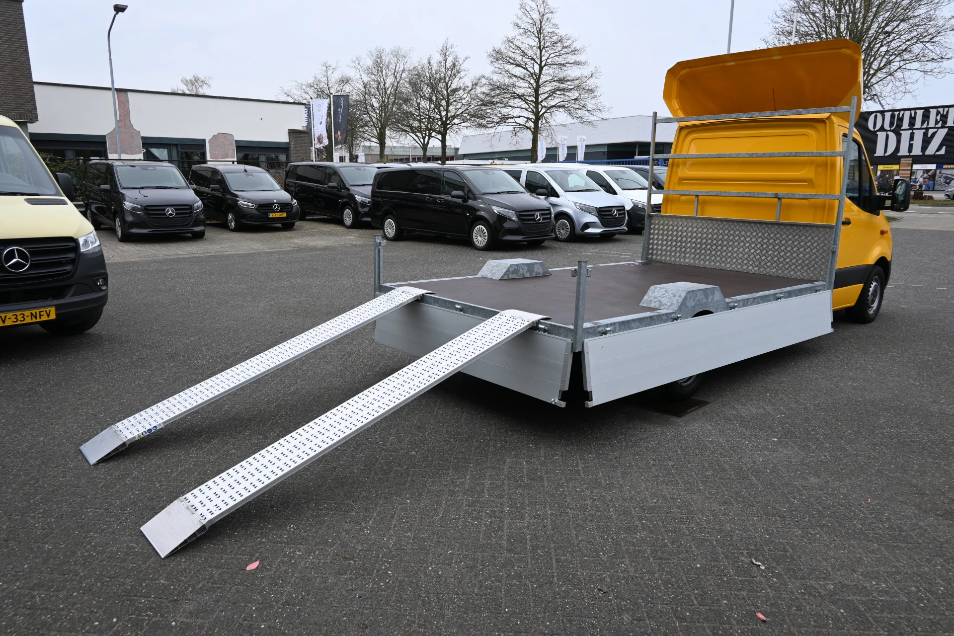 Mercedes-Benz Sprinter 2023 - 315 CDI L2 FWD Open laadbak 75 cm hoogte image 5
