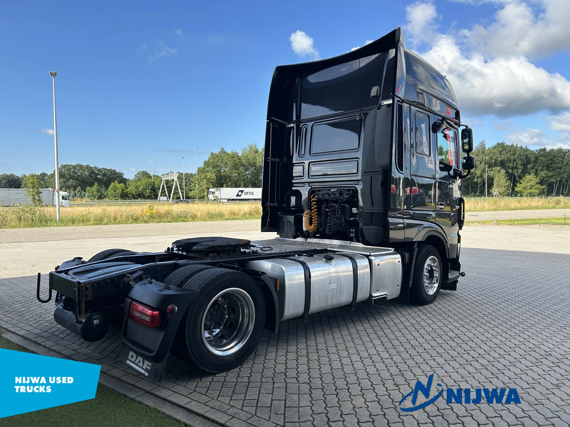DAF XF480 2019 - 4x2 Omvormer + Standkachel afbeelding 3