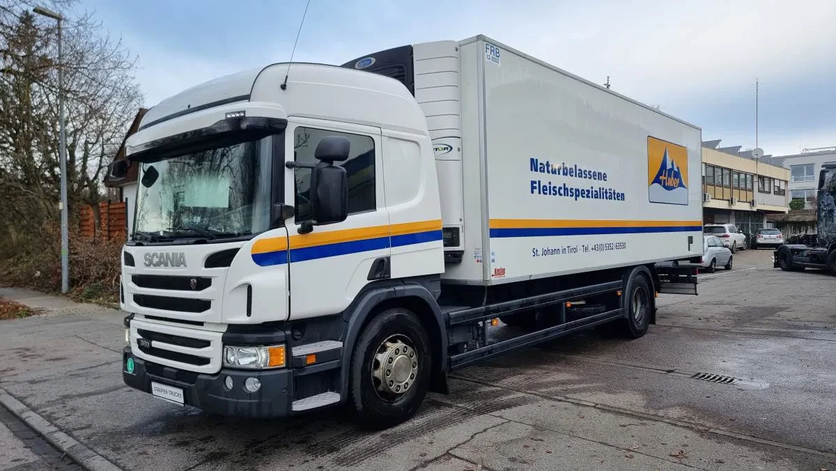 Scania P 2016 - P360 4X2 Fleisch Rohrbahnen Carrier Vector 1550 afbeelding 1
