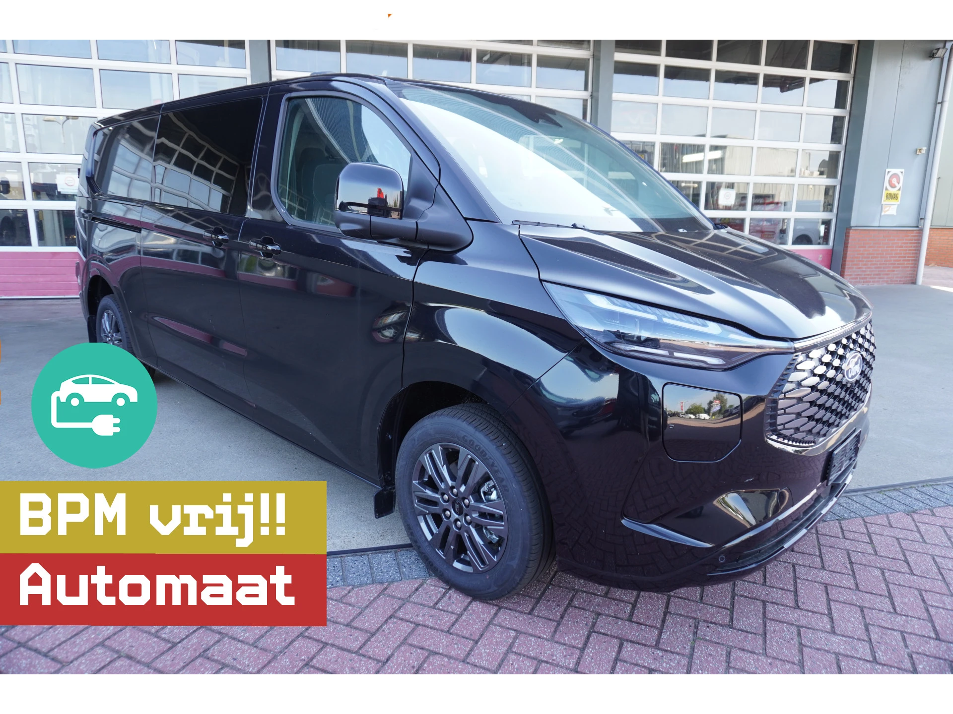 Ford E-Transit 2026 - Cust. 320 L2H1 Limited 71 kWh 160KW/218PK Dubbelcab. Automaat afbeelding 1