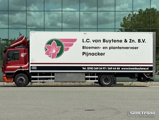 DAF CF 75.310 2012 - EURO 5 FT BURGERS BOX TAIL LIFT AIRCO SUPER CONDITION NL-TRUCK afbeelding 2 miniatuur