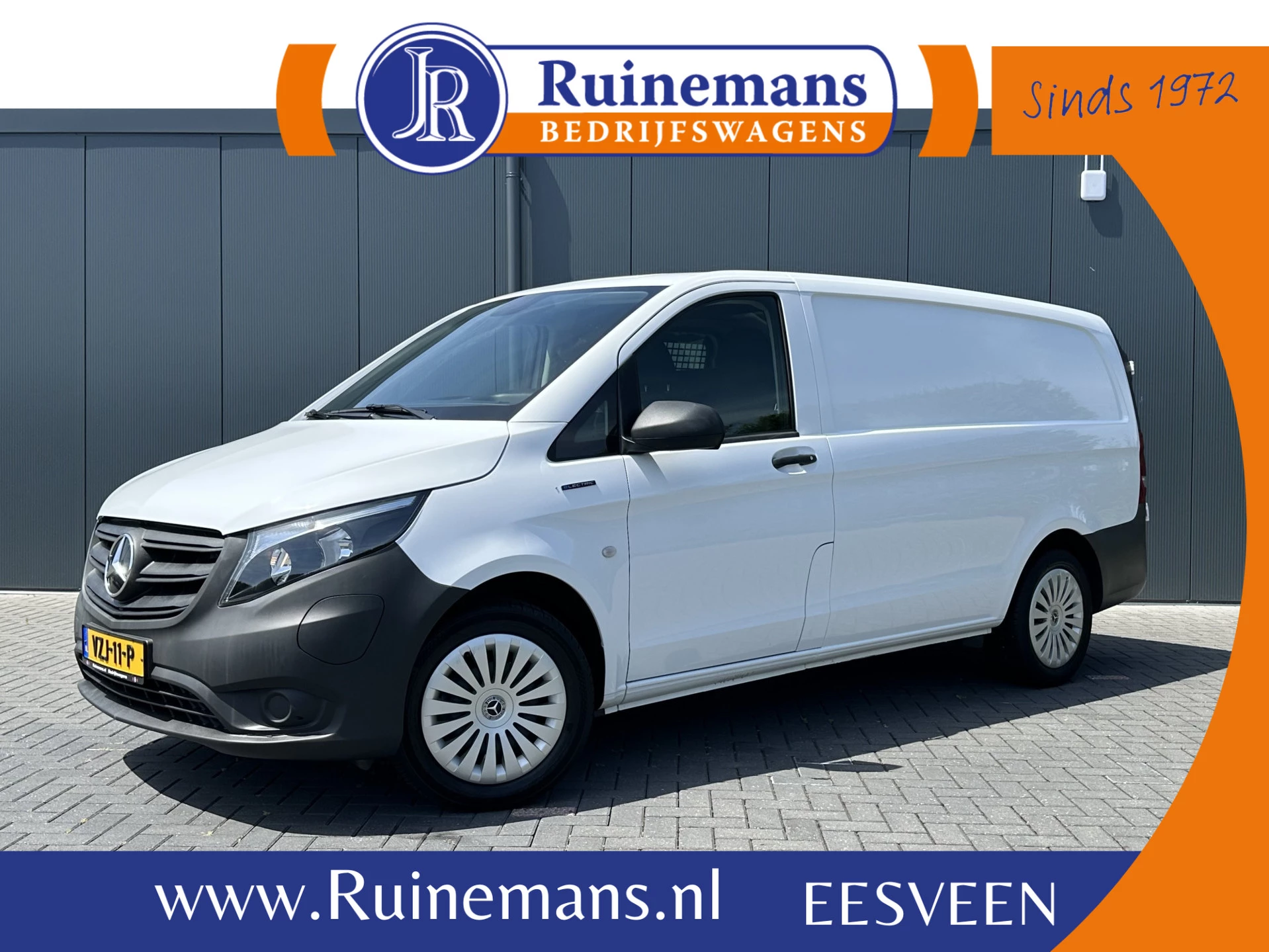 Mercedes-Benz eVito 2023 - 66 kWh / FULL ELECTRIC / SOH 93% / L2H1 / 43.007 KM / INRICHTING / 1e EIG. / CAMERA / 3-ZITS / CRUISE Bild 1