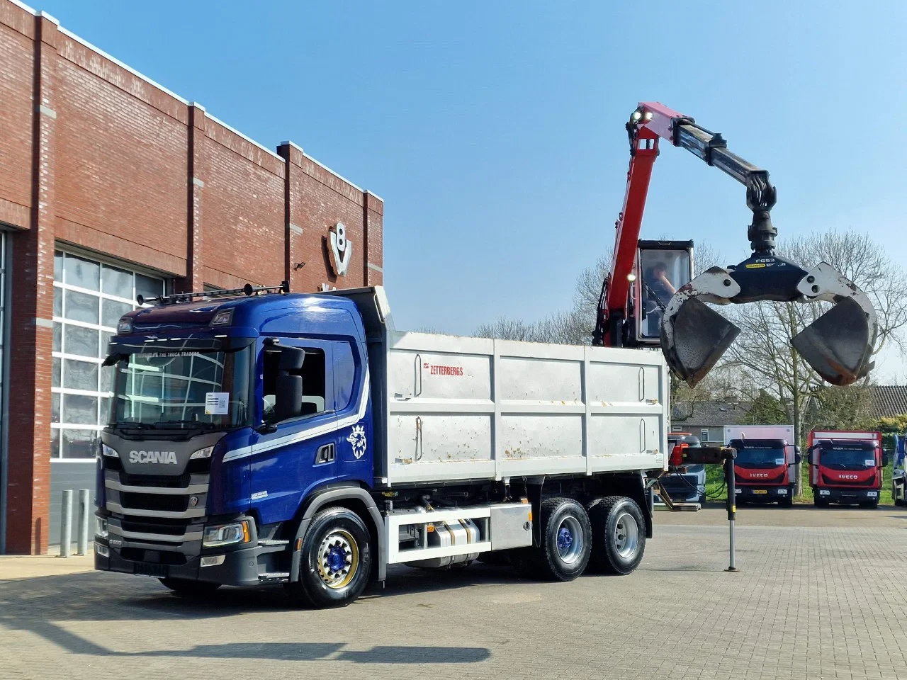 Scania G 2020 - G500 6x2 - Tipper + Palfinger epsilon M110L - Retarder - HUB reduction - Full air afbeelding 1