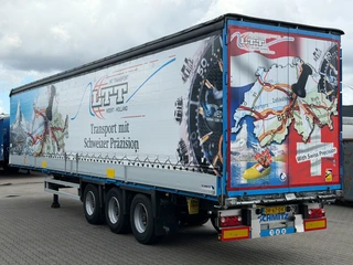 Schmitz Cargobull 2018 - Schuifzeil met Borden / SAF-Axle / Huckepack / Code XL / Apk! imagem 2 miniatura