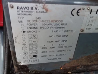 Ravo 540 2011 - SWEEPER,EURO5,AIRCO immagine 15