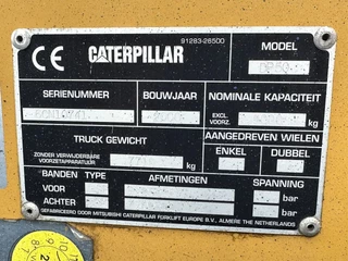 Caterpillar DP50 2001 - VORKVERSTELLERS +SIDE SHIFT obrazek 17