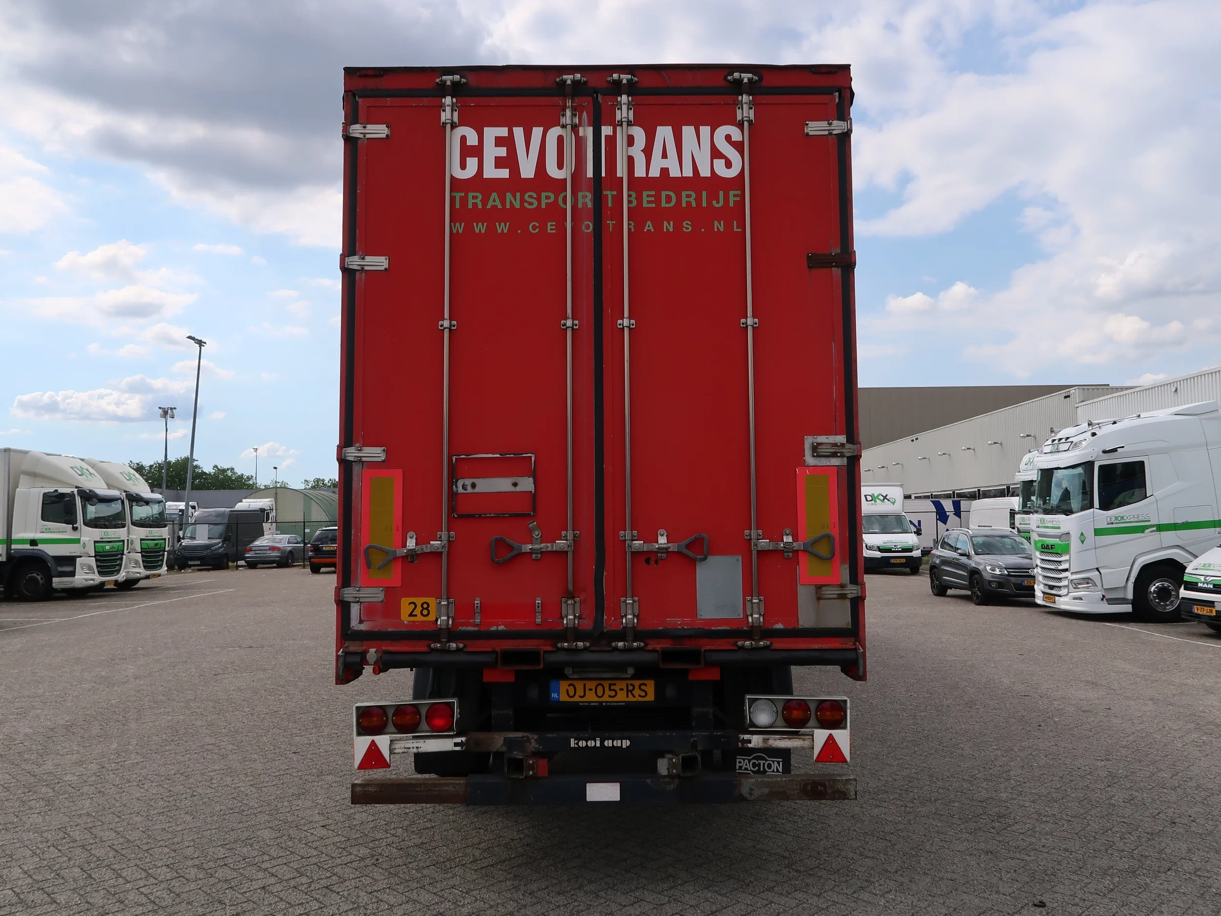 Pacton B3-001 2007 - O4, Lift & Lenkachse BPW, Staplerhalter, 4 Units, TUV, NL Trailer TOP! afbeelding 7