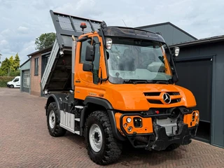 Unimog 2019 - U 218 Kipper 4X4 AGRI Euro 6 PTO NL Kenteken 3 Seats te koop