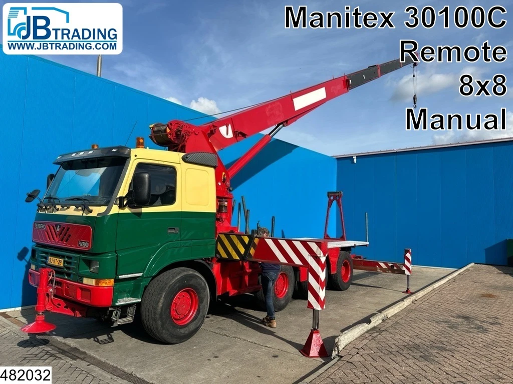 Terberg 2000 - FM2000-T 8x8, EURO 2, Manitex 30100C, manual изображение 1