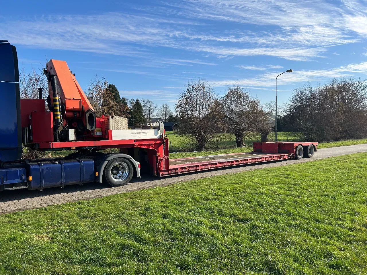 Lako 2007 - | SPECIAL TRAILER | PALFINGER 42502 | FULL STEERING | 14050 MM BED | obrázek 1