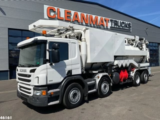 Scania P 2014 - 450 8x4 Euro 6 Hvidtved Larsen 15m³ Combi zdjecie 2