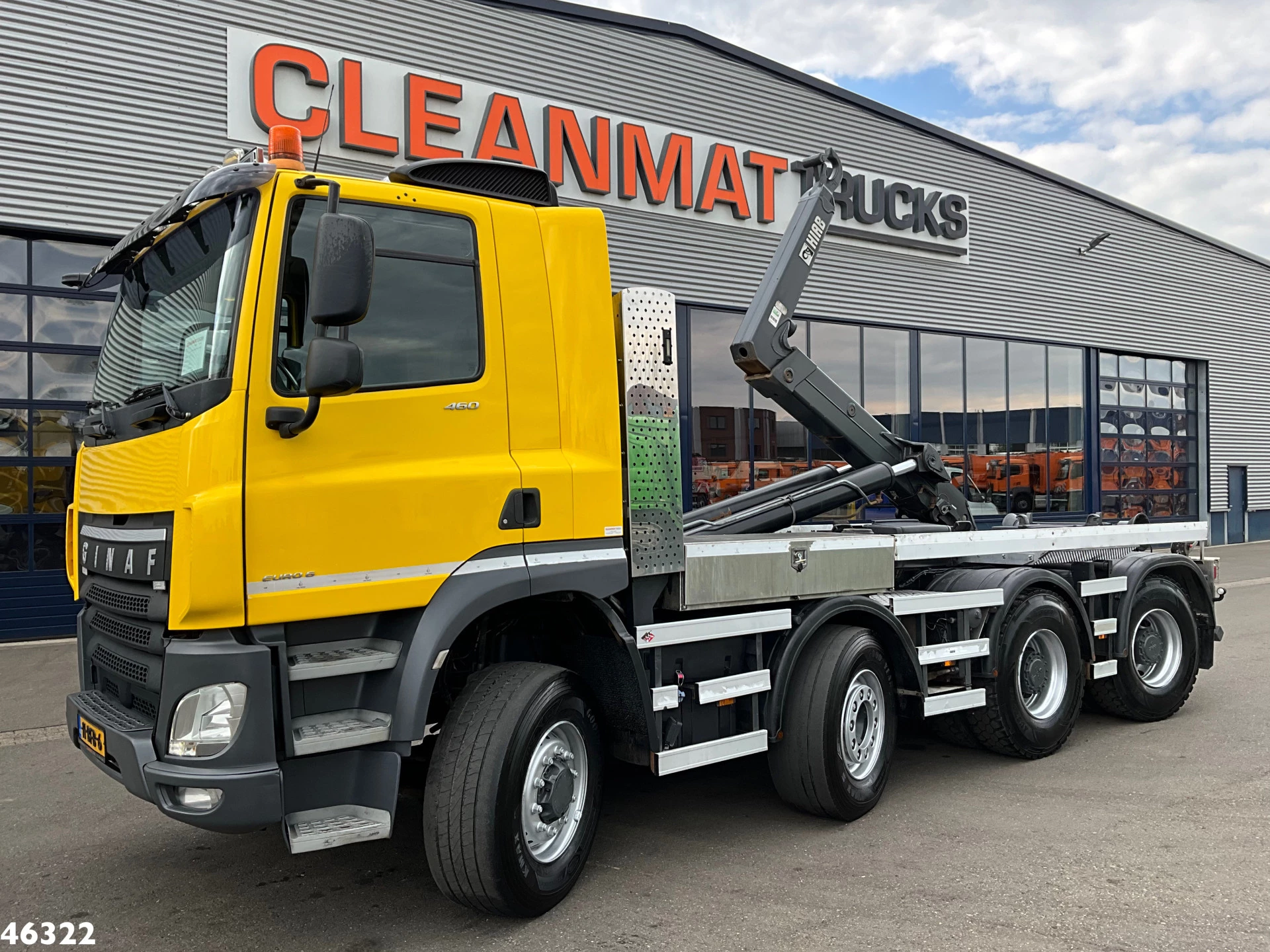 Ginaf X6 4341 8x4H Euro 6 Multilift 30 Ton haakarmsysteem 2014 obrázek 1