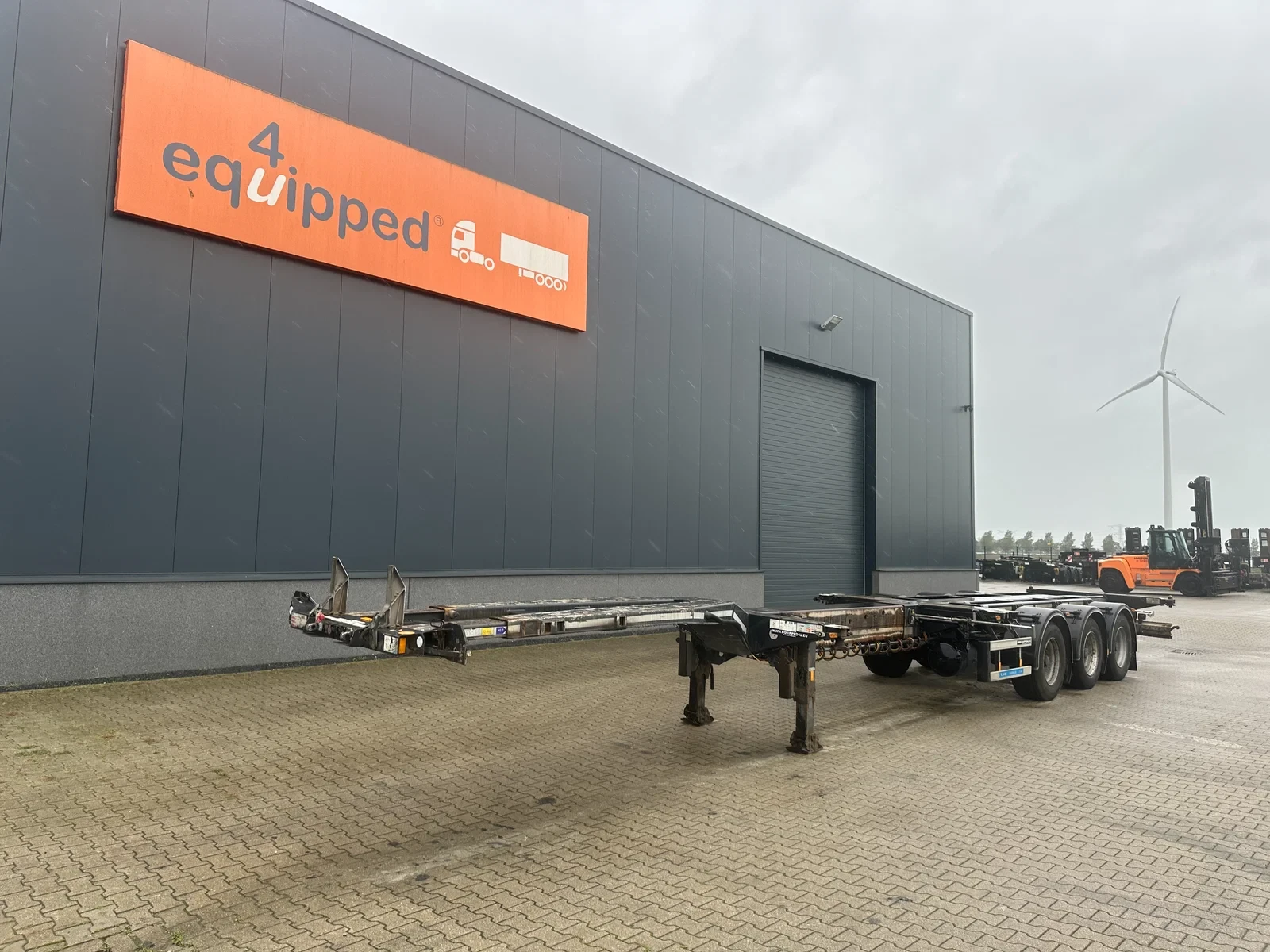 D-TEC 2015 - FLEXITRAILER / 45FT HC MULTI / drumbrakes / liftaxle / NL Bild 1