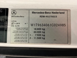 Mercedes-Benz Actros 2020 - 1842 Mega GigaSpace MirrorCam obrazek 19