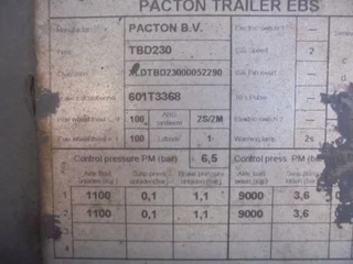 Pacton N/A 2005 - T2-001 NL TRAILER image 19