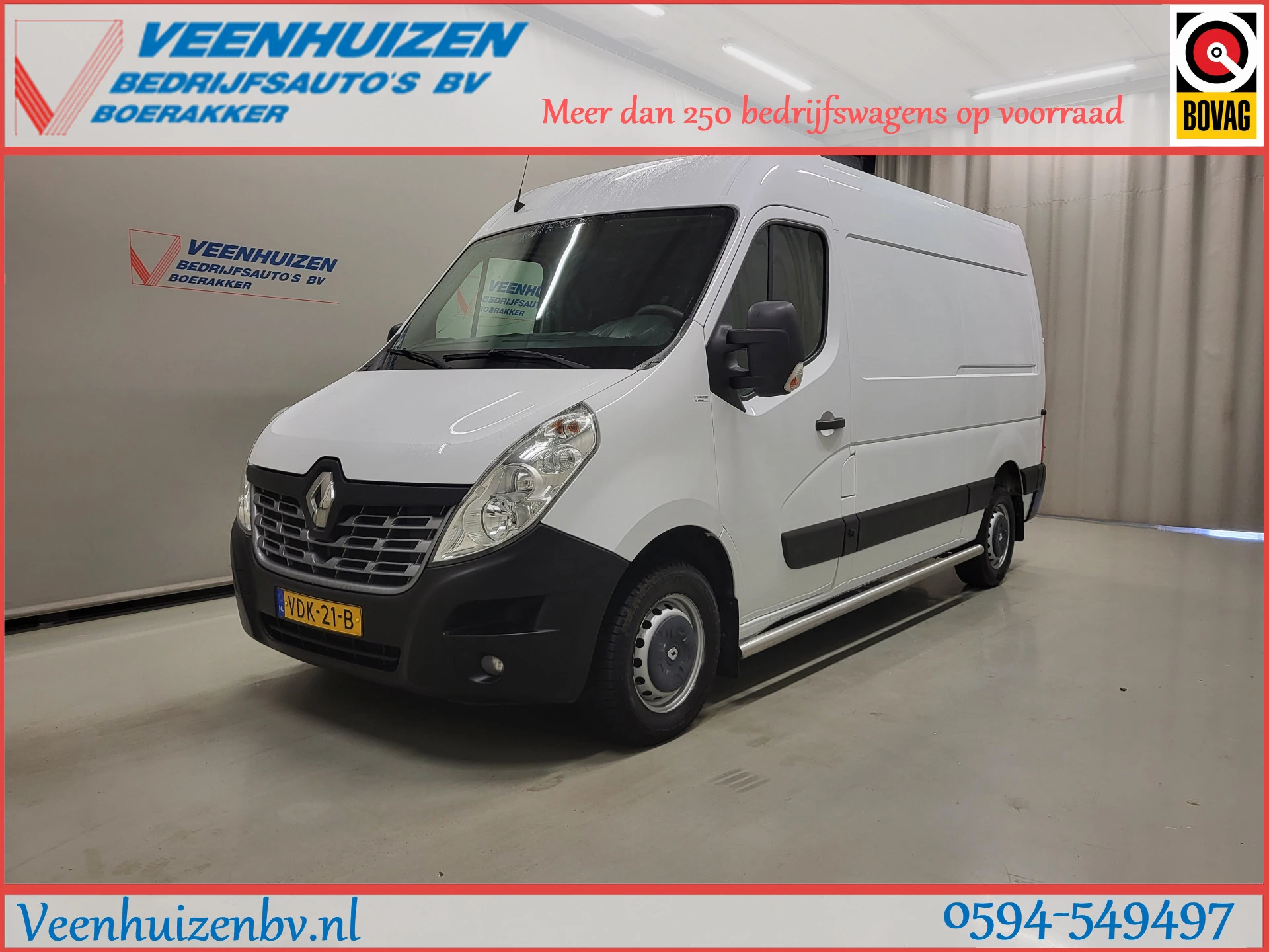 Renault Master 2019 - 2.3dCi 130pk L2/H2 Trekhaak Euro 6! afbeelding 1
