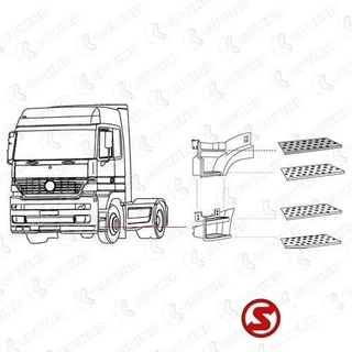 Mercedes-Benz Actros - Trede mp1 - 2 - 3 mega space l+r immagine 2