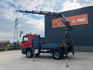 Mercedes-Benz Actros 2011 - 2046 ACTROS 2046 4x4 / FULL SPRING / HIAB 288 EP 5 HIPRO Crane / EURO-5 afbeelding 5