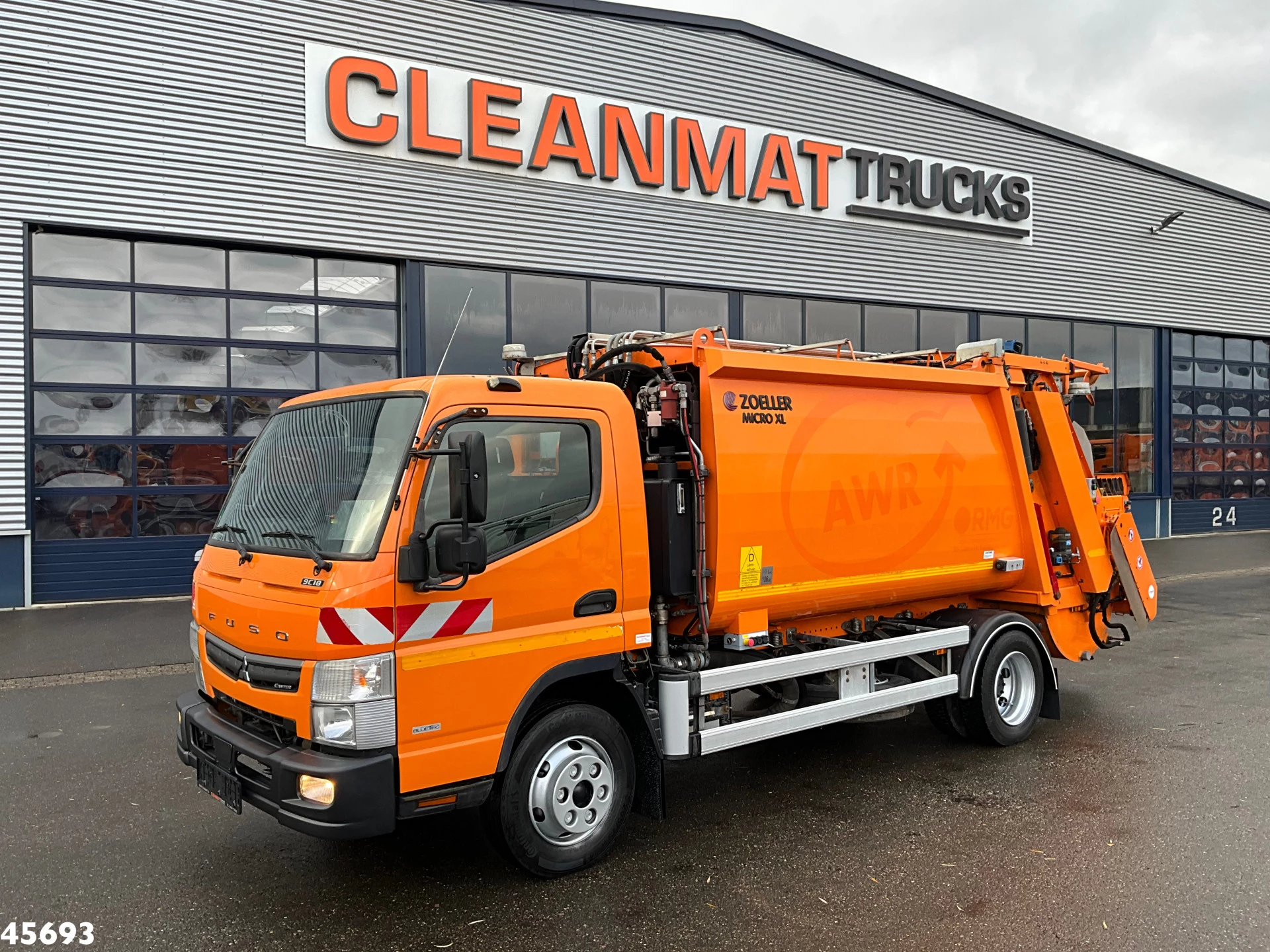 FUSO Canter 2020 - 9C18 Euro 6 Zoeller 7m³ Just 176.158 km! afbeelding 1