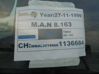 MAN 8.163 1999 - N/A immagine 29