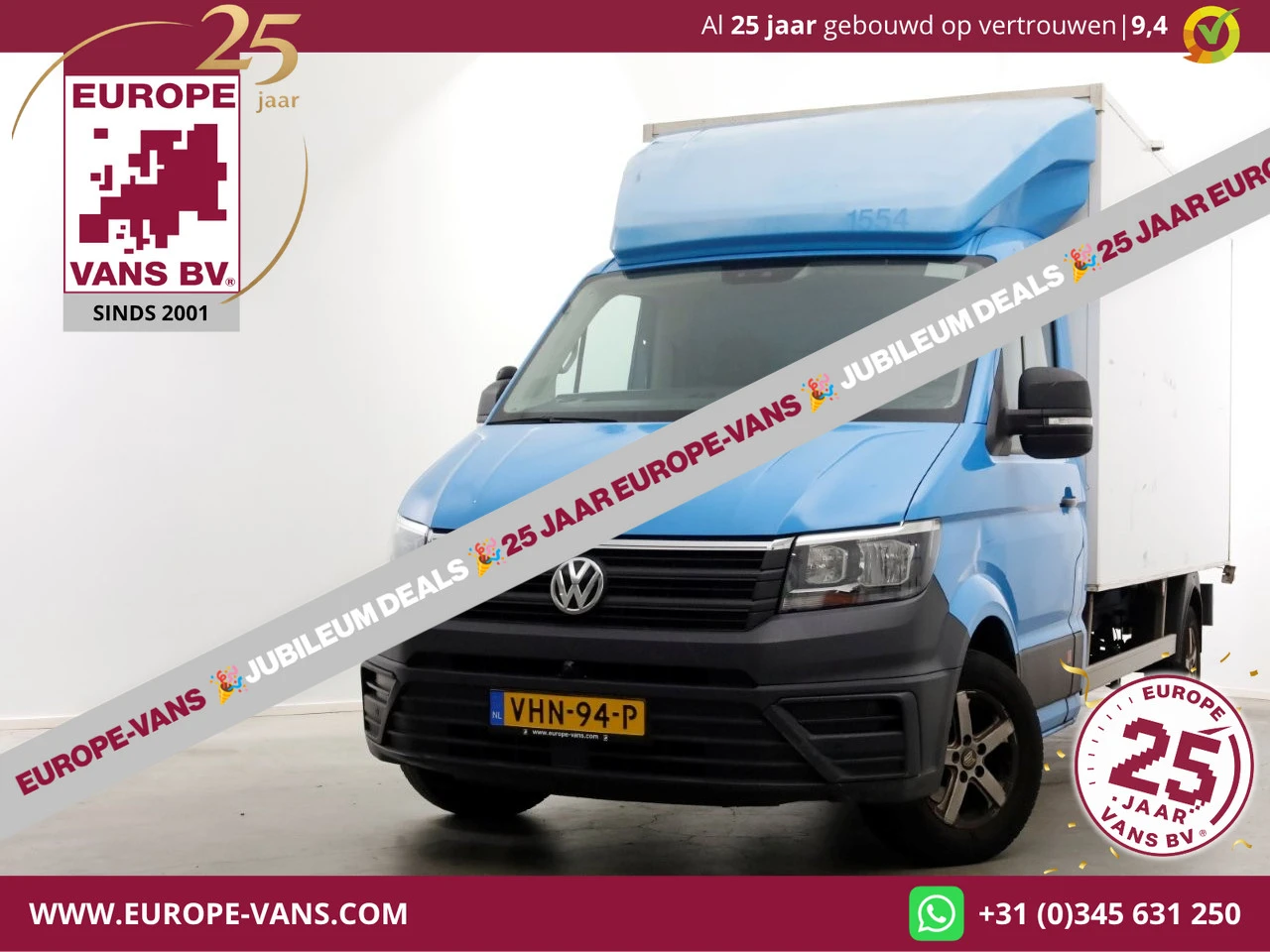 Volkswagen Crafter 2020 - 35 2.0 TDI E6 Bakwagen met achterdeuren 2-Persoons 11-2020 image 1